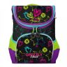 Рюкзак школьный Grizzly RAn-082-1 черный - фиолетовый (Gr27599)